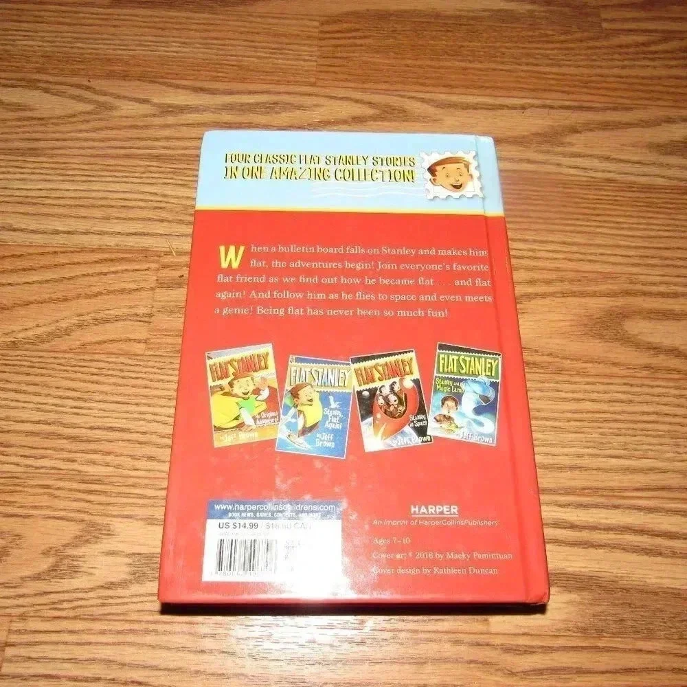 Jeff Brown FLAT STANLEY (4 books in 1)~Hardcover
